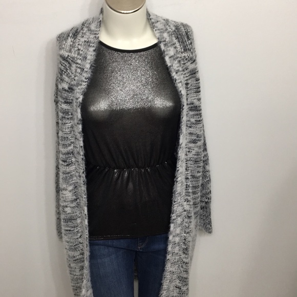 2/$70 Kismet Gray Soft Long Cardigan Size Medium